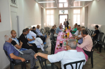 بالصور: القوى الاسلامية بيافا تجتمع في النادي الاسلامي لاستقبال التهاني والمعايدات